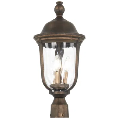 Minka Lavery Havenwood 21 1/4" Tavira Bronze Outdoor Post Light