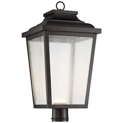 Minka Lavery Irvington Manor 24 1/4" High Bronze Led Outdoor Post Light