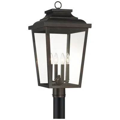 Minka Lavery Irvington Manor 24 1/4"h Chelesa Bronze Outdoor Post Light