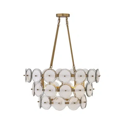 Minka Lavery Kintrel 36.5" 6-light Pendant In Brass