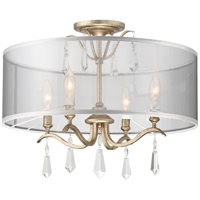 Minka Lavery Laurel Estate 20" Wide Aged Brio Gold Ceiling Light