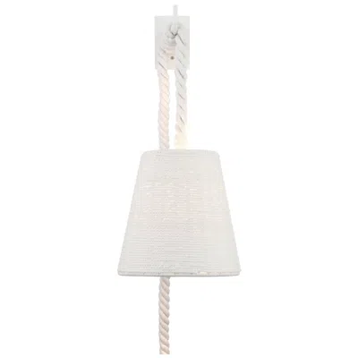 Minka Lavery Lodelle 11" High Matte White Wall Sconce