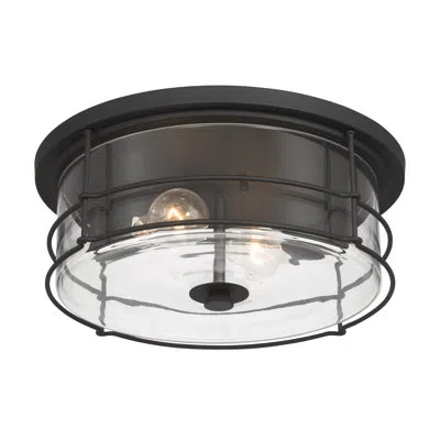 Minka Lavery Lorenth 15" 2-light Flush Mount
