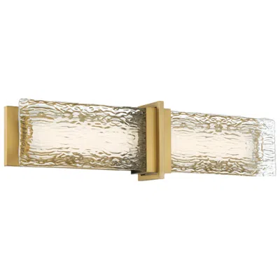 Minka Lavery Lumina 26" Wide Legacy Brass Led Vanity Bath Light