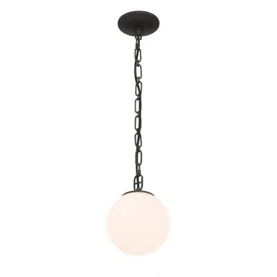 Minka Lavery Marbelle 7.25" 1-light Mini Pendant In Black