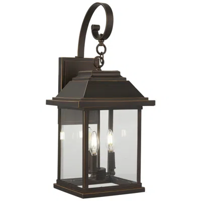 Minka Lavery Mariner's Pointe 25 1/2" High Bronze Outdoor Lantern Wall Light