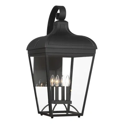 Minka Lavery Marquee - 4 Light Outdoor Wall Mount In Sand Coal Finish In Sable Charbon;sand Coal