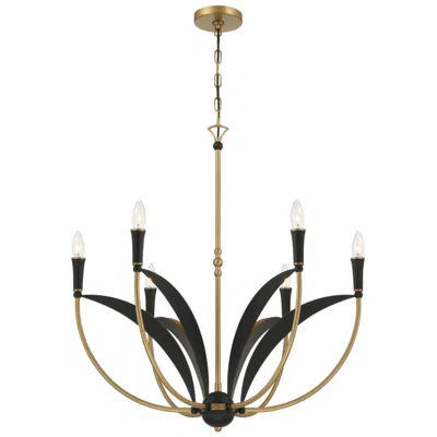 Minka Lavery Miller 28 1/4" Wide Legacy Brass 6-light Island Chandelier