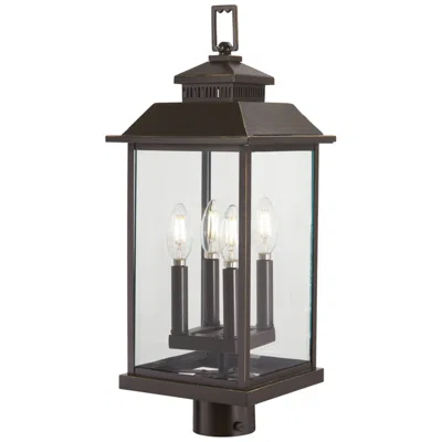 Minka Lavery Miner's Loft 22 1/2" High Bronze Outdoor Post Light