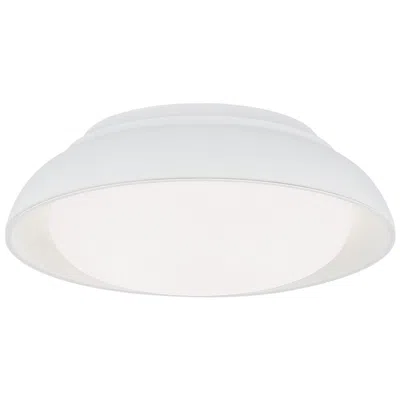 Minka Lavery Minka Anastasia 15" Wide Satin White Led Ceiling Light