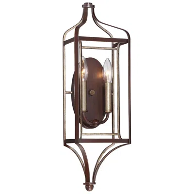 Minka Lavery Minka Astrapia 22" High Dark Rubbed Sienna 2-light Wall Sconce