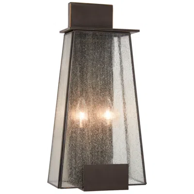 Minka Lavery Minka Bistro Dawn 18" High Dakota Bronze Modern Outdoor Wall Light