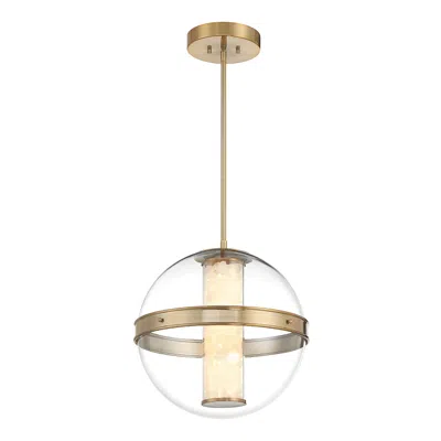 Minka Lavery Minka Divinely 16 3/4" Wide Modern Celeste Brass Led Pendant Light