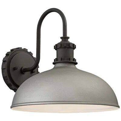 Minka Lavery Minka Escudilla 11 3/4" High Sand Silver Outdoor Wall Light
