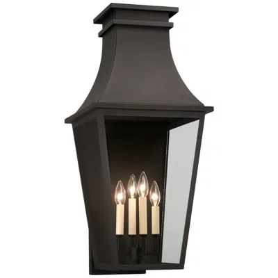Minka Lavery Minka Gloucester 30.6" High 4-light Sand Coal Outdoor Wall Light