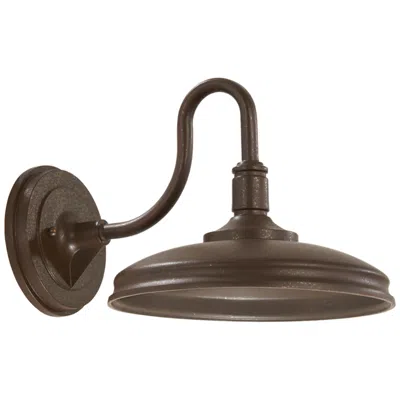 Minka Lavery Minka Harbison 8 3/4" High Textured Bronze Led Outdoor Wall Light