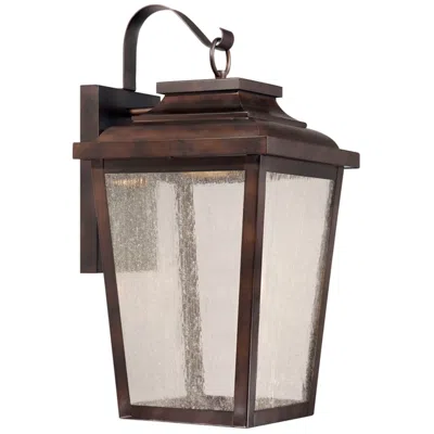 Minka Lavery Minka Irvington Manor 20 3/4" High Bronze Led Outdoor Wall Light
