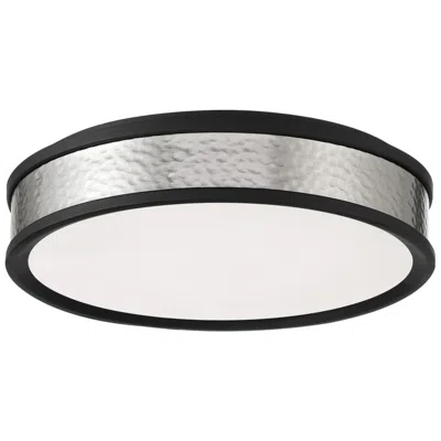 Minka Lavery Minka Lighting 15" Wide Hammered Drum Flush Mount Ceiling Light