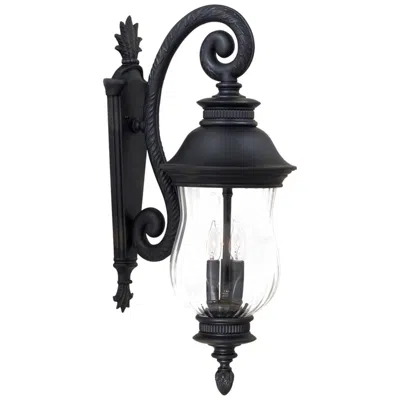 Minka Lavery Minka Newport Collection 28" Traditional Scroll Arm Outdoor Wall Lamp
