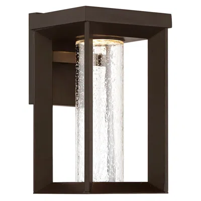 Minka Lavery Minka Shore Pointe 13" High Oil Rubbed Bronze Led Outdoor Wall Light