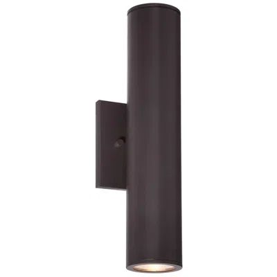 Minka Lavery Minka Skyline Led 14 1/2" High Bronze Outdoor Up/down Wall Light