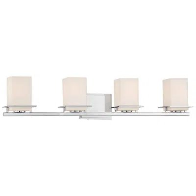 Minka Lavery Minka Tournee 33 1/2" Wide Chrome 4-light Bath Light