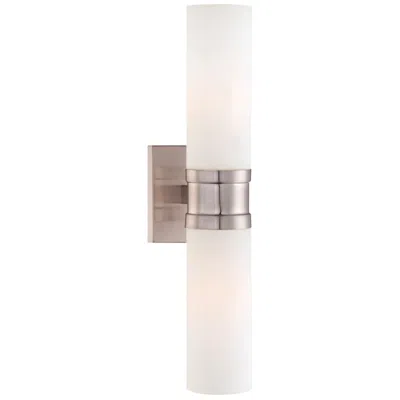 Minka Lavery Minka Tube Brushed Nickel 18 1/2" High Wall Sconce
