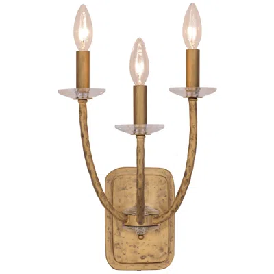 Minka Lavery Minka-lavery Atella 3-light Ashen Gold Wall Sconce