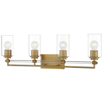 Minka Lavery Minka-lavery Binsly 4-light Aged Brass Bath Vanity