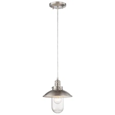 Minka Lavery Minka-lavery Downtown Edison 1-light Brushed Nickel Mini-pendant