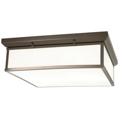 Minka Lavery Minka-lavery Flush Mount Led 1-light Harvard Court Bronze Flush Mount
