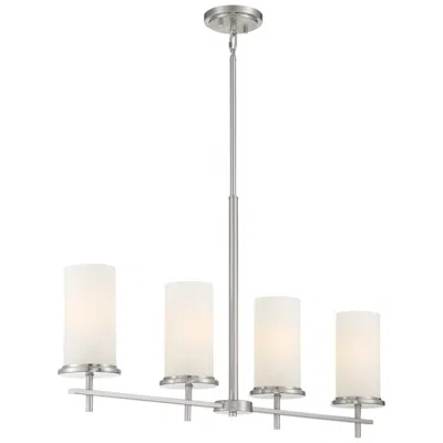 Minka Lavery Minka-lavery Haisley 4-light Brushed Nickel Island