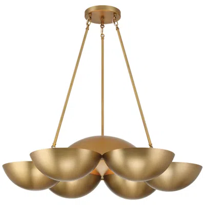Minka Lavery Minka-lavery Ivy Lane 6-light 36-in Legacy Brass Indoor Chandelier