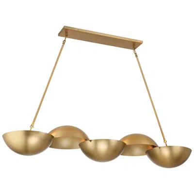 Minka Lavery Minka-lavery Ivy Lane 6-light 50-in Legacy Brass Indoor Island Chandelier