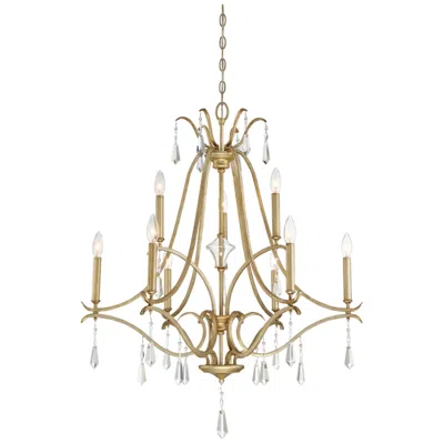 Minka Lavery Minka-lavery Laurel Estate 9-light Brio Gold Chandelier