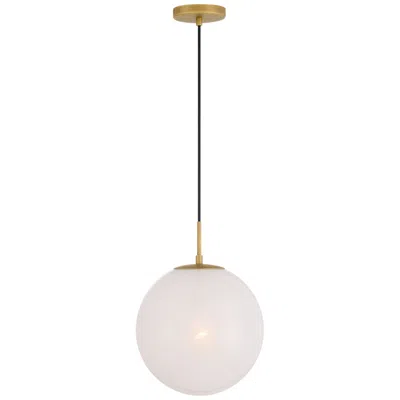 Minka Lavery Minka-lavery Mist 1-light 11.75-in Legacy Brass Indoor Pendant