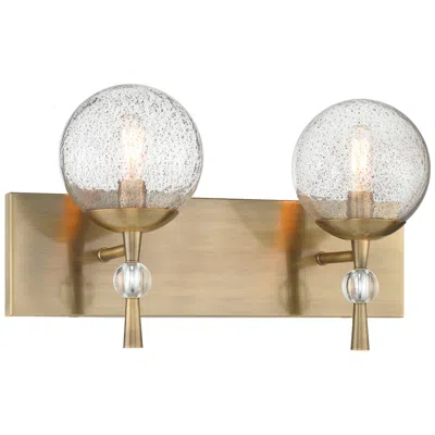 Minka Lavery Minka-lavery Populuxe 2-light Oxidized Aged Brass Bath Vanity