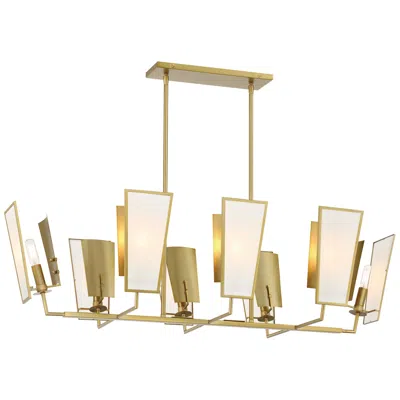 Minka Lavery Minka-lavery  Ricochet 8-light Soft Brass Island Chandelier