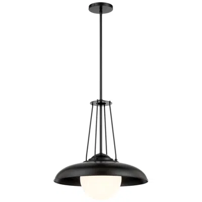 Minka Lavery Minka-lavery Schooner Ridge 1-light 18.25-in Coal Black Mini Pendant