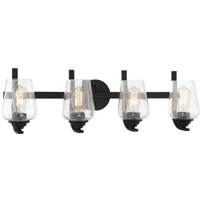 Minka Lavery Minka-lavery Shyloh 4-light Coal Black Vanity Light