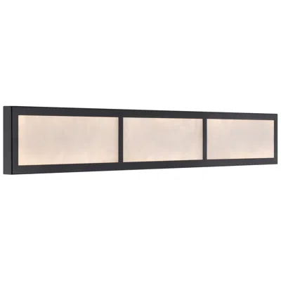 Minka Lavery Minka-lavery Stiles Led 36-in Sand Coal Black Indoor Vanity Light