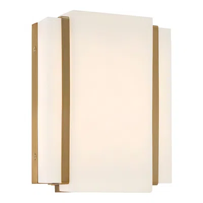 Minka Lavery Minka-lavery Tanzac 10" Soft Brass Led Wall Sconce