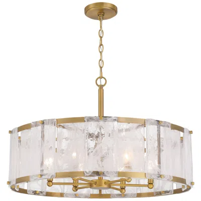 Minka Lavery Minka-lavery Veil 6-light 28-in Legacy Brass Indoor Pendant