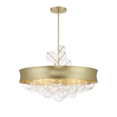 Minka Lavery Minka-lavery Verdi Square 8-light Soft Gold Convertible Pendant