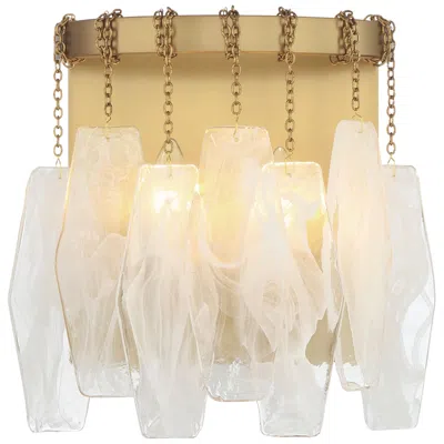 Minka Lavery Minka-lavery Willow 2-light 9.25-in Legacy Brass Indoor Wall Sconce