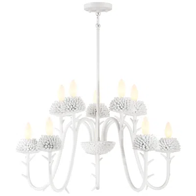 Minka Lavery North Fork 30" Wide Sand White 2-tier 10-light Chandelier