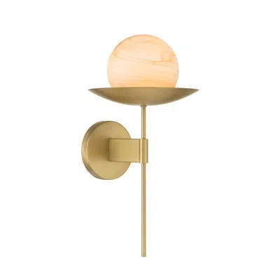 Minka Lavery Olenne 18" High 1-light Wall Sconce In Brass