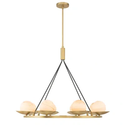 Minka Lavery Olenne 42" 8-light Pendant In Brass