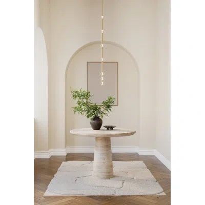 Minka Lavery Pearl 2.5" Led Mini Pendant In Brass