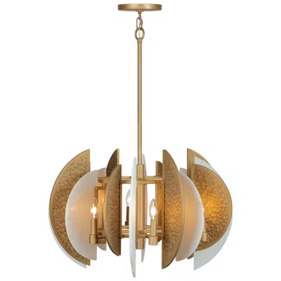 Minka Lavery Saint Martin 28" Wide Ashen Gold 8-light Pendant